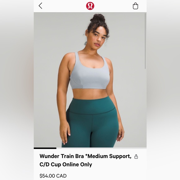 lululemon Wonder Train Bra - Picture 3 of 3